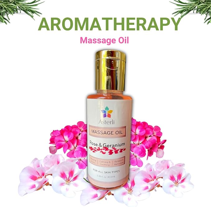 Natural Stress Relief Massage Oil, 100% Natural, Wood Therapy, Maderoterapia Oil, Aeromatherapy