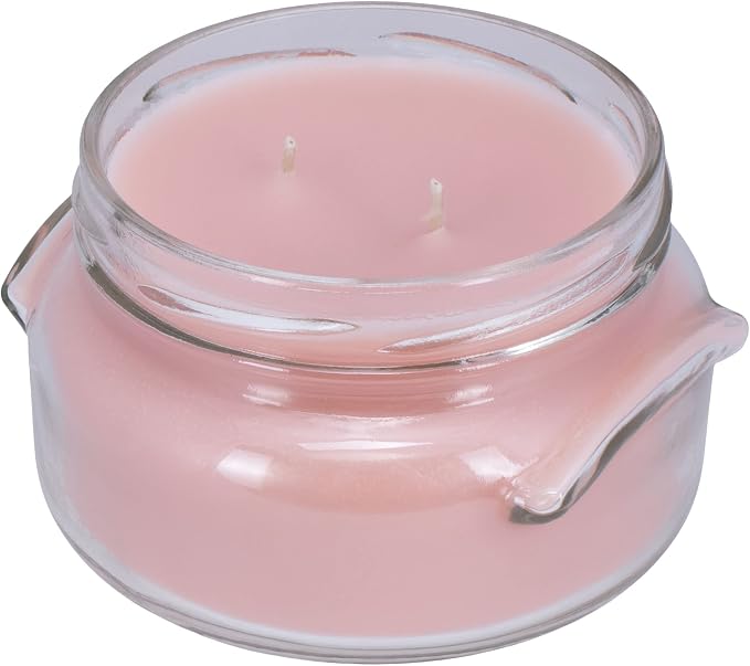 Tyler Pastel Peach 2-Wick 11 Ounce Glass Aromatherapy Scented Jar Candle Pack of 4, Bless Your Heart
