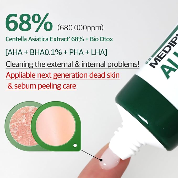 Centella Asiatica Soothing Gel Cream – 68% Madagascar Cica Madecassoside Daily Moisturizer for Sensitive Skin – Calming Face Cream with Ceramide – Fragrance Free Korean Skincare