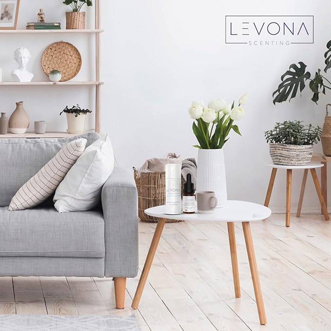 Levona Scent Pure Essential Oils for Diffusers for Home, Hotel & Office - Sapphire Moonlight Essential Oil - Oil Diffusers Essential Oils - Home Luxury Scents - 10 Ml Fragrance Oil