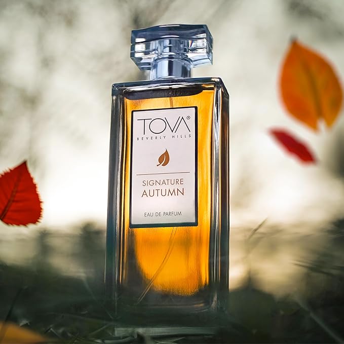 Tova Signature Autumn Eau de Parfum – Crisp Floral Amber Perfume for Women – Peony, Iris & Vanilla Orchid – USA-Made & Cruelty-Free – 3.4 fl oz