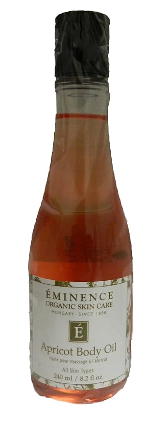 Eminence Organic Apricot Body Oil, 8.2 Ounce