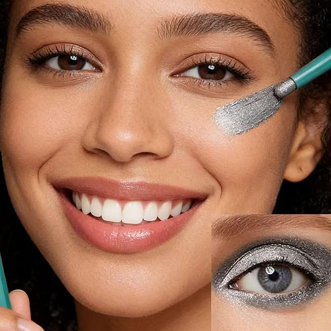 Eyeshadow Stick Eye Shadow Brightener Stick Eyeliner Pencil Cream Shimmer Glitter Smooth Eyeshadow Stick Pencil Nude Korea Primer Highlighter Natural Waterproof Long Lasting Gray Black # 05