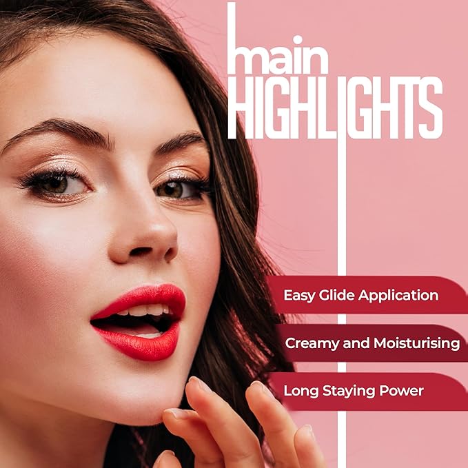 JUICE Kiss Sensation Lipstick With Goodness Of Bio Retinol, Uv Protection Long Lasting Lipstick Eternal Nude - M23 4 G Pack Of 1