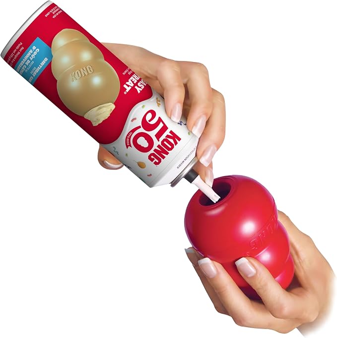 KONG Easy Treat Birthday Cake Dog Paste 3-Pack – Mess-Free Stuffing Treat
