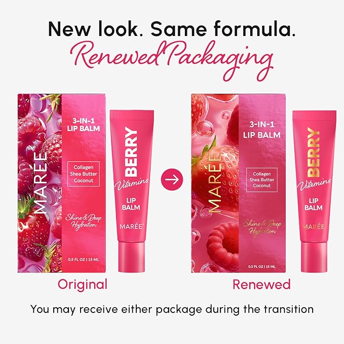 MAREE Lip Balm Hydrating – Lip Moisturizer For Very Dry Lips