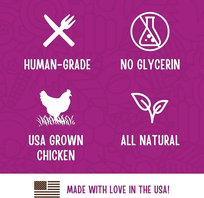 Full Moon® Chicken Nuggets Dog Treats 12 oz | Human Grade, No corn, No wheat, No soy, Glycerin Free, Made in the USA