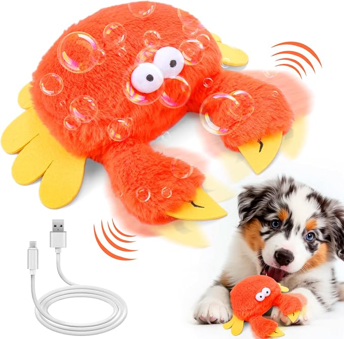 Mity rain Interactive Dog Toys Crab