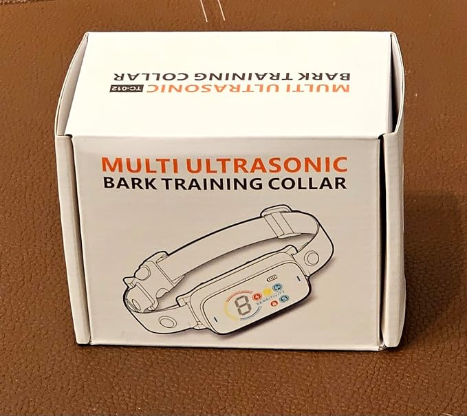 Ultrasonic Color Screen Smart Automatic Anti bark Dog Collar Intelligent Waterproof Rechargeable Barking Terminator