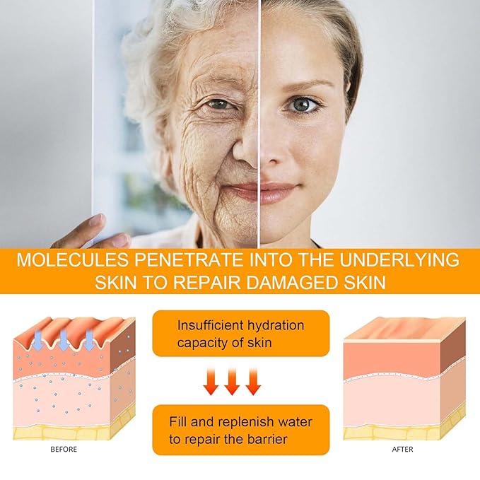 5D Peptide Eye Cream, Anti-Aging Eye Repair Cream for Dark Circles & Puffiness, Daily Wrinkle Reduction, Lightweight Under Eye Moisturizer with Vitamin E