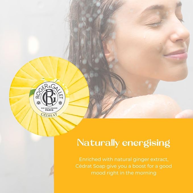 ROGER & GALLET | Body Wash & Body Soap for Women | Cedrat - Citron 3.5 oz