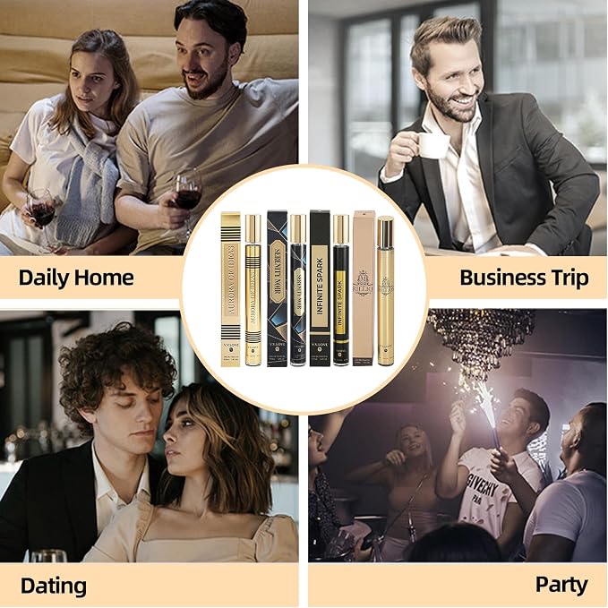MZANK 4 Pack Cologne for Men(4x35ml),Perfume for Him,Valentines Day Gifts,Gifts for Husband,Gifts for Him,Eau de Toilette,Stocking Stuffers for Men,Travel Size Perfume,Natural Spray Long Lasting Gift