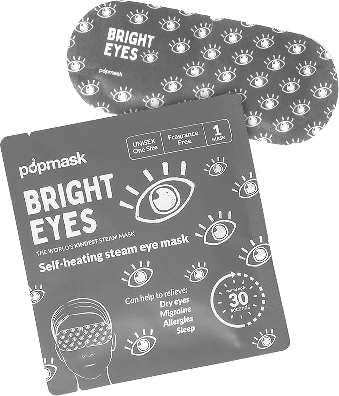 Popmask Bright Eyes Self-Warming Eye Mask (3-Pack)