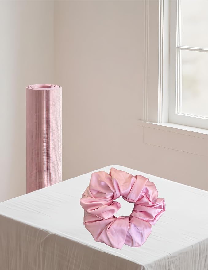 Yoga Mat Scrunchie - Yoga Mat Strap Band - Fits Most Size Mats (Not Suitable for Overly Thick Mats)