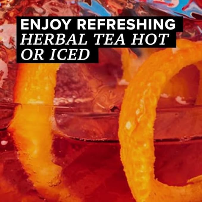 TAZO Passion Herbal Tea Bags, Iced or Hot, Caffeine-Free, 120 Total Tea Bags (20ct - Pack of 12)
