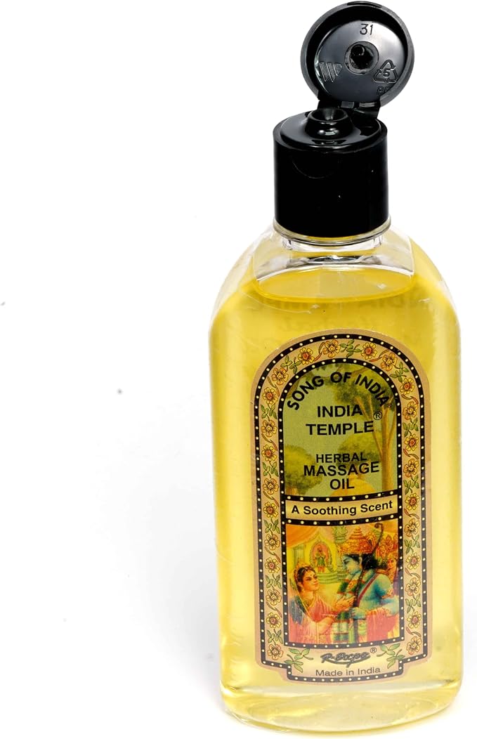 India Temple Herbal Massage Oil