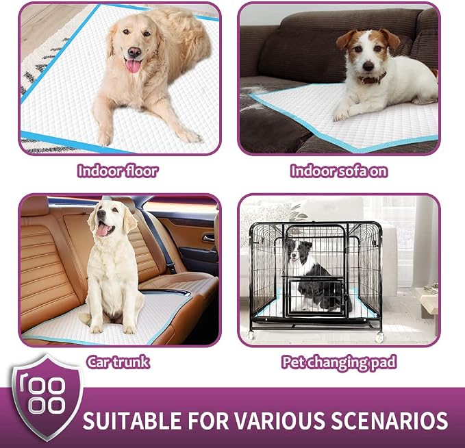 IMMCUTE Dog Pee Pads Extra Large, 30" x 36", 30 Ct, Jumbo-Size Pee Pads for Dogs, Thicken Puppy Pads XL Pet Training Pads, Super Absorbent & Leak-Proof Potty Pads for Dogs