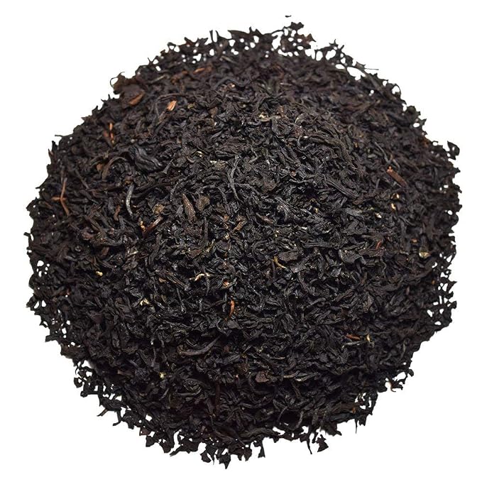 Organic Positively Tea Company, English Breakfast Black Tea, Loose Leaf, 16 Ounce