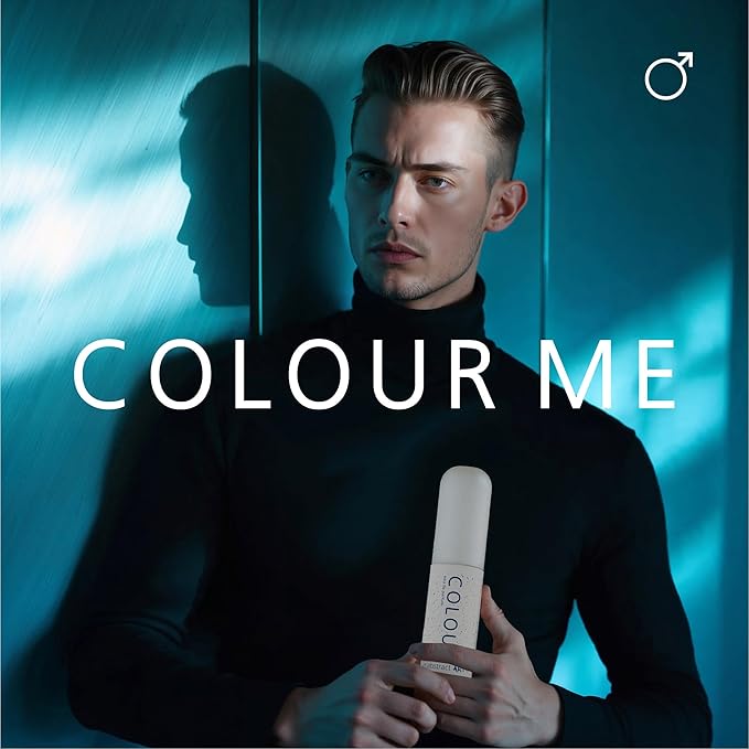 COLOUR ME Milton-Lloyd Abstract Art - Eau de Parfum - Long Lasting Perfume for Men - Patchouli, Sandalwood Cologne for Men - Woody Fragrances - 1.7 oz.
