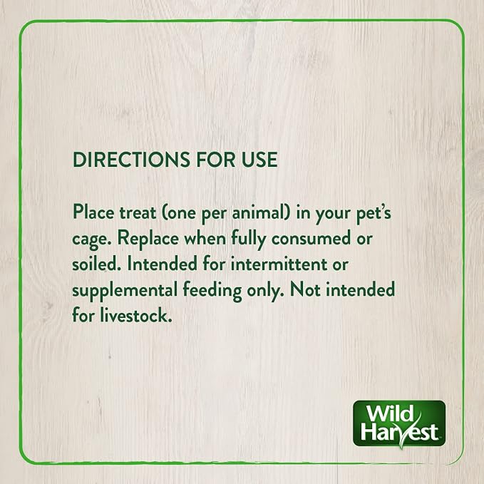 Wild Harvest® Foraging Instincts Roll n’ Play Interactive Treat, 3 Count, for Pet Mice, Rats, Hamsters and Gerbils, 2.30 Ounce (Pack of 2)
