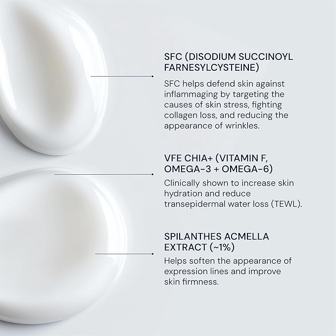 Blueprint Bryan Johnson Moisturizer with SFC & NMN – Age-Defying Face Cream for Firmness, Hydration & Barrier Repair – Fragrance Free, Longevity-Inspired Daily Skincare for Smooth, Youthful Skin