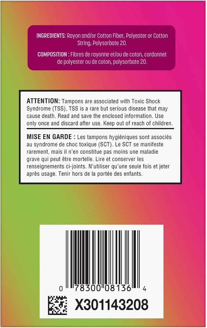 Playtex Sport Tampons, Super Plus Absorbency, Fragrance-Free | 360 Leak Defense | 36 Count, Pack of 12