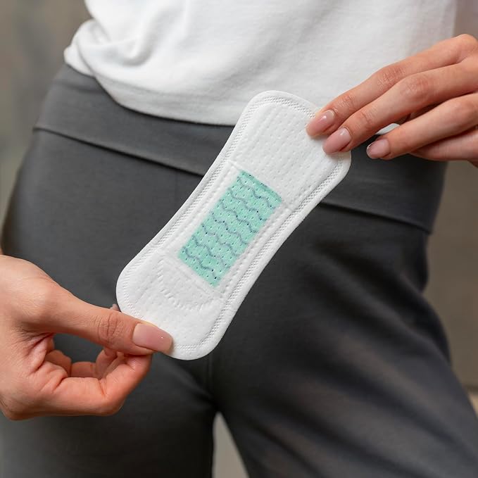 100 Pack Bulk Panty Liners for Homeless, Hospitals | Long Panty Liners for Postpartum, Incontinence, Menstruation Bulk Individually Wrapped Liners for Women