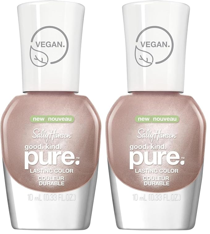 Sally Hansen Good.Kind.Pure Geode to Joy Collection - Nail Polish - Powder Room - 0.33 fl oz (Pack of 2)