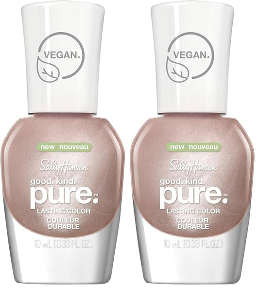 Sally Hansen Good.Kind.Pure Geode to Joy Collection - Nail Polish - Powder Room - 0.33 fl oz (Pack of 2)