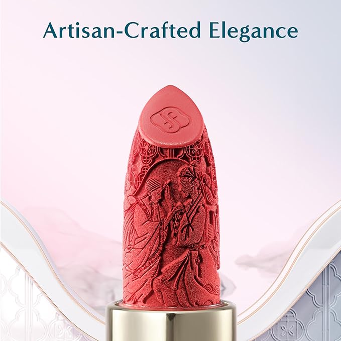 FLORASIS Blooming Rouge Soft Matte Love Lock Lipstick for Women Satin Matte Lipsticks (C7799 Cabernet Vow)