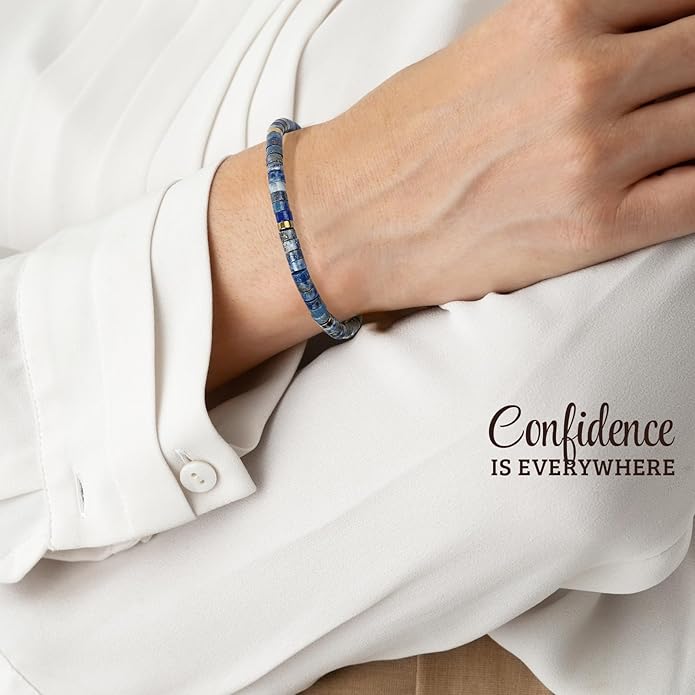 Inspirational Gifts Bracelets for Women: Valentines Mothers Day Birthday Gifts for Women Friends Sister Mom - Healing Natural Stone Beads Bracelets Thinking of you Get Well Soon Gift for Women