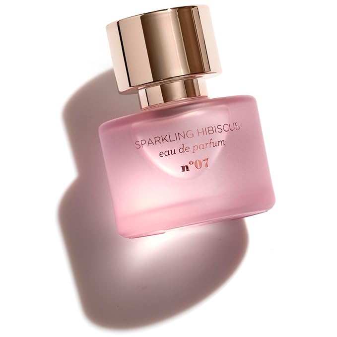 MIX:BAR Sparkling Hibiscus Perfume for Women - Bergamot, Hibiscus, Cashmere Musk, Champagne Bubble Fragrance Notes - Fruity Scent Eau de Parfum Spray Cologne - Bergamot Oil Hair Mist Perfume - 1.7oz