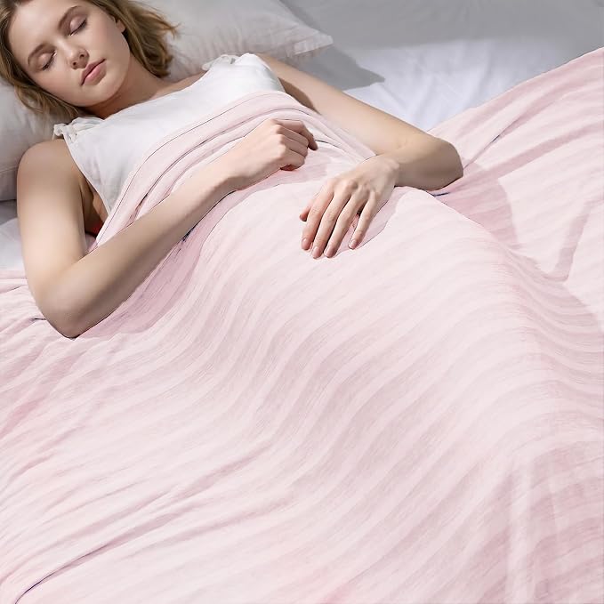 Cooling Blanket Queen Size- 90"x90" Summer Cooling Throw Blanket for Hot Sleepers Arc-Chill Q-Max >0.45 Cool Fiber, Keeps Cool for Night Sweats, Soft Lightweight Sofa Blankets for Kid Adults