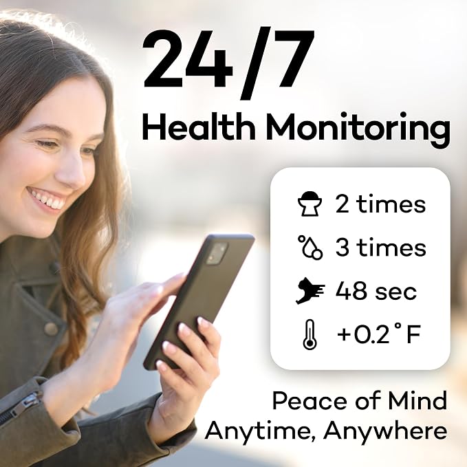 Health Tracker for Cats - Smart Cat Collar with Safety Breakaway Buckle for Indoor Cats, Wellness Alerts, Real-time Monitoring (Kimono (Sakura -Night-),XL)