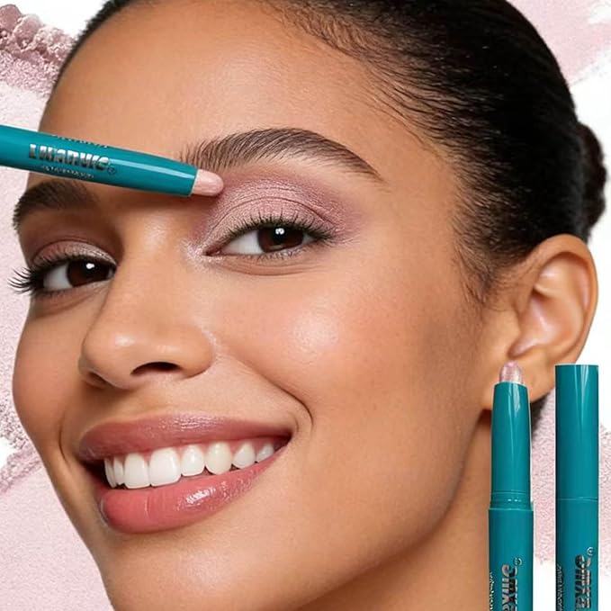 Eyeshadow Stick Eye Shadow Brightener Stick Eyeliner Pencil Cream Shimmer Glitter Smooth Eyeshadow Stick Pencil Nude Korea Primer Highlighter Natural Waterproof Long Lasting Mauve Soft Pink # 01