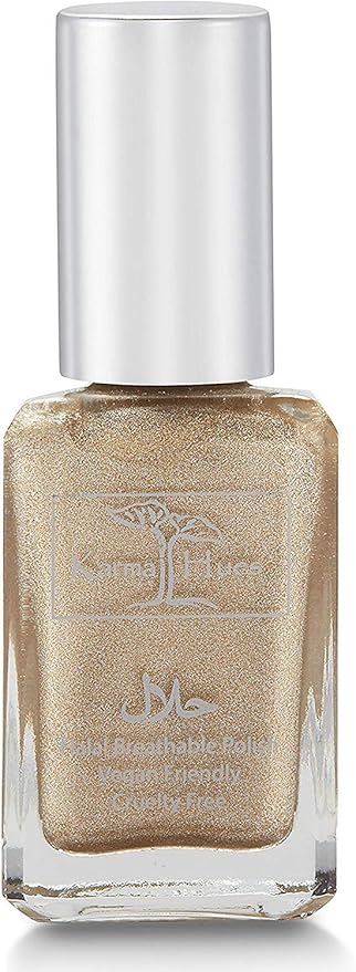 Karma Naturals Certified Halal Nail Polish - Breathable & Water Permeable, Wudu Friendly (Fareeda)