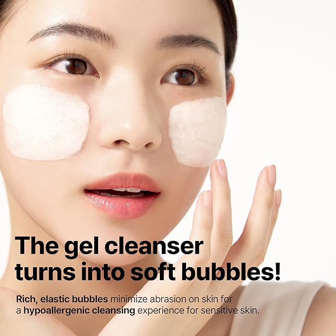 SOME BY MI Lacto Soy Mild Peeling Bubble Cleanser – 6.08oz, 180ml – Korean Vegan Blackhead Removing Face Wash with Konjac, Urea & Amino Acids for Face Texture & Dead Skin Care – Korean Skin Care