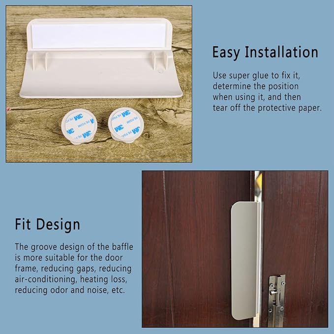 Pets Automotic Door Opener, Automatic Lockable Pet Dog Door Automatic Gate Opener Dogs Cats Door, Cat Private Handle Pet Door for Bedroom Bathroom - Push to Open Pet Private Access Door