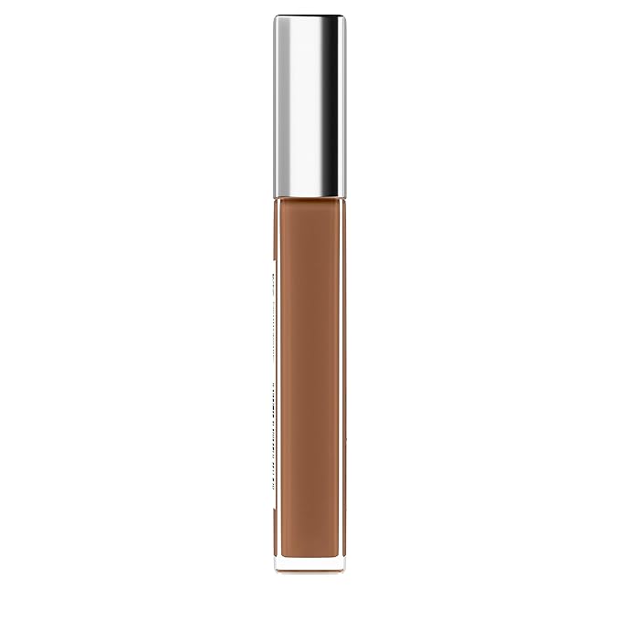 Neutrogena Healthy Skin Radiant Brightening Cream Concealer with Peptides & Vitamin E Antioxidant, Lightweight Perfecting Concealer Cream, Non-Comedogenic, Chai Deep 01 with warm undertones, 0.24 oz