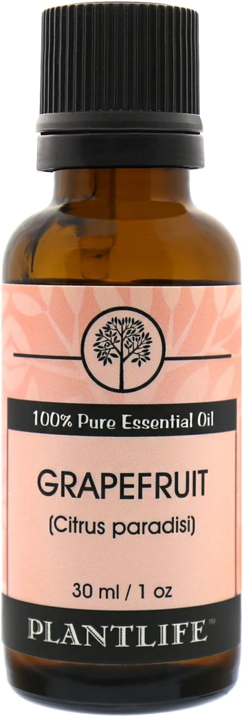 Plantlife Grapefruit Aromatherapy Essential Oil - Straight from The Plant 100% Pure Therapeutic Grade - No Additives or Fillers - 30 ml