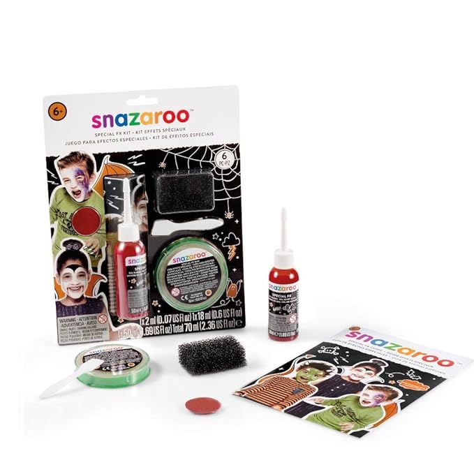 Snazaroo 1198227 Special Effects Face Paint Kit