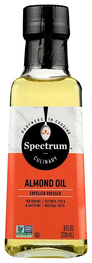 Spectrum Almond Oil, Refined 8 Oz