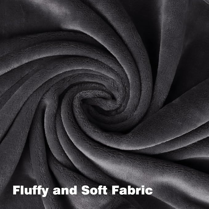 Onarway Dog Blanket Washable for Puppy: 4 Packs Dog Blankets 40”x28” | Fluffy Soft Small Throw for Cat Puppy Kitten Dogs - Fleece Pet Blankets for Bed Sofa Car and Indoor - Purple
