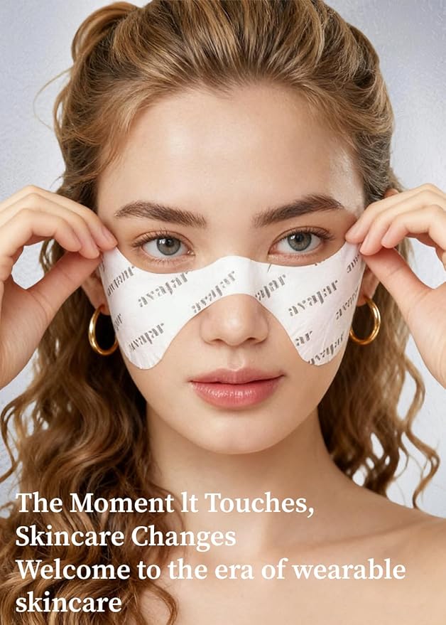 Avajar Collagen Eye Patches, Premium PDRN Anti-Aging Under Eye Patches for Wrinkles & Dark Circles with Peptides and Niacinamide, Firming & Hydrating Korean Skincare Eye Mask for Women, 5 Sheets