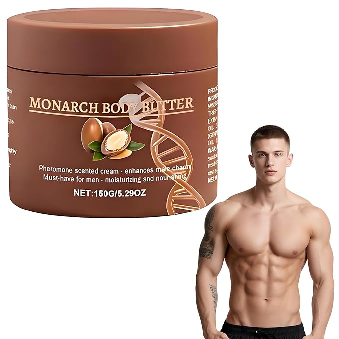 Crowned Skin Body Butter for Men,Cologne Body Butter for Men,Pheromone body butter for men,Hydrates and moisturizes to enhance attractiveness (1)