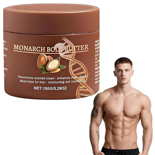 Crowned Skin Body Butter for Men,Cologne Body Butter for Men,Pheromone body butter for men,Hydrates and moisturizes to enhance attractiveness (1)