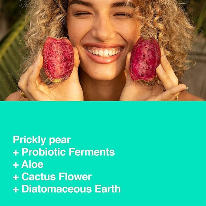 Hume Supernatural Roll On Aluminum Free Deodorant for Women & Men - Safe for Sensitive Skin - Probiotic and Plant-Based - Long-Lasting Moisture Absorbing - Clean and Effective - Desert Bloom, 1-Pack