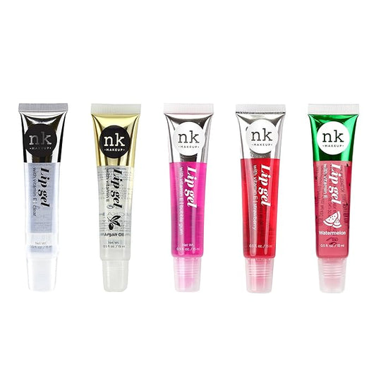 NICKA K NEW YORK Lip Gel, Hydrating, Lightweight, Glides on Effortlessly, Non Sticky Finish Lip Gel Colors (AMZ025)