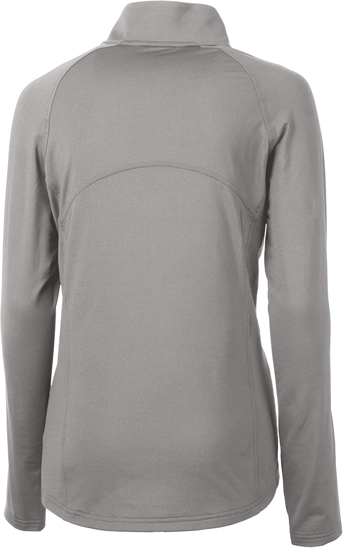 Cutter & Buck Womens Long Sleeve Adapt Eco Knit Half Zip Pullover