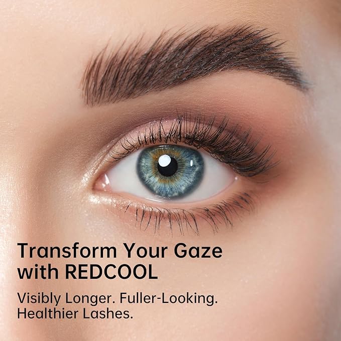 Eyelash Serum with Peptides & Biotin – Lash Enhancing Serum for Fuller-Looking Lashes, Helps Condition, Strengthen & Reduce the Look of Lash Breakage
